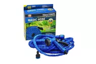 Flexibilná hadica s rozprašovačom Magic Hose - 30 m - modrá