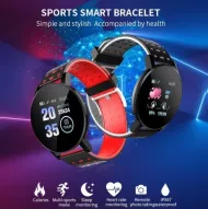 Inteligentné hodinky Smart Band 119 Plus - čierne