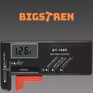 Tester na batérie Bigstren s LCD displejom