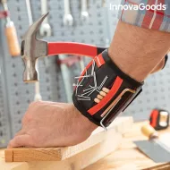 Magnetický náramok pre domácich majstrov s dvoma vreckami WrisTool - InnovaGoods