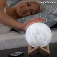 Nabíjateľná LED lampa Luna Moondy - InnovaGoods