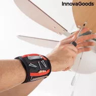 Magnetický náramok pre domácich majstrov s dvoma vreckami WrisTool - InnovaGoods